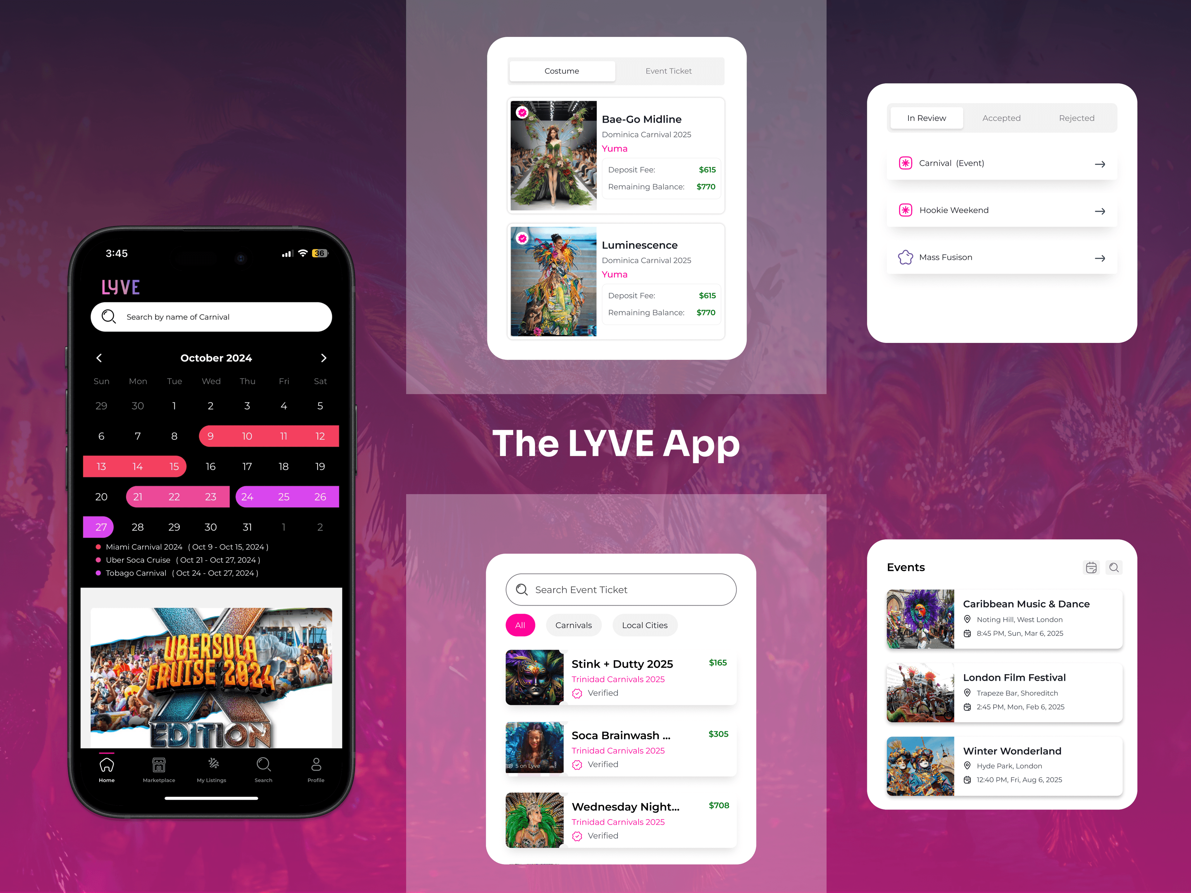 The LYVE App marketing visual